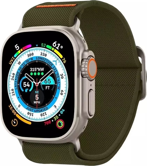 Picture of Spigen Pasek Spigen Fit Lite Ultra Apple Watch 4/5/6/7/SE/8/Ultra 44/45/49mm Khaki