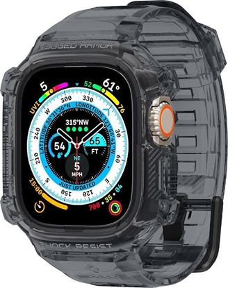 Attēls no Spigen Rugged Armor Pro, space crystal - Apple Watch Ultra 2/Ultra 49mm