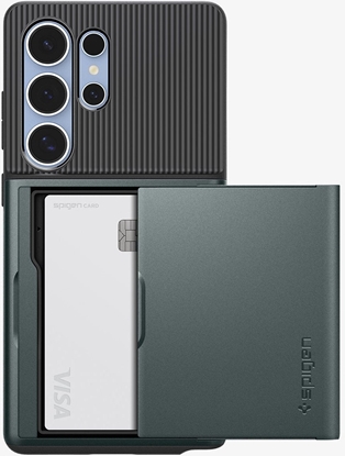 Attēls no Spigen Slim Armor CS, abyss green - Samsung Galaxy S25 Ultra
