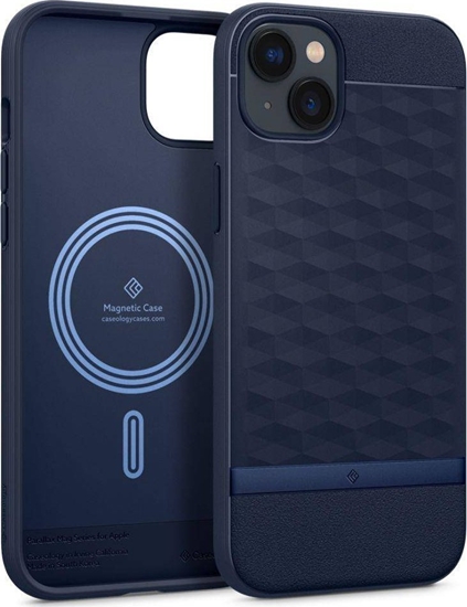 Picture of Spigen Spigen Caseology Parallax MAG iPhone 14 Plus 6,7" Magsafe Granatowy/Midnight Blue ACS04928