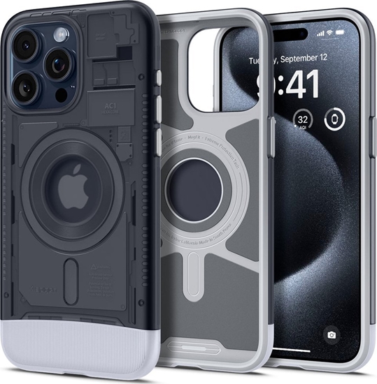 Picture of Spigen Spigen Classic C1 MagSafe, graphite - iPhone 15 Pro Max