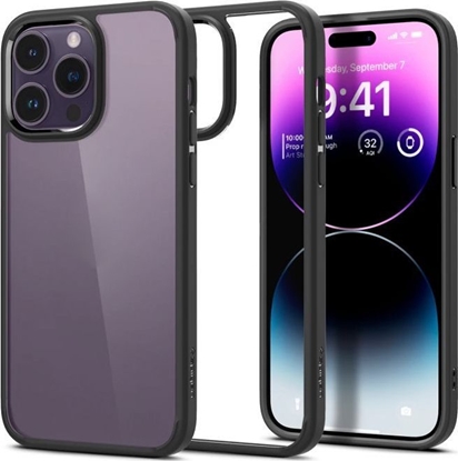 Attēls no Spigen Spigen Crystal Hybrid, matte black - iPhone 14 Pro Max