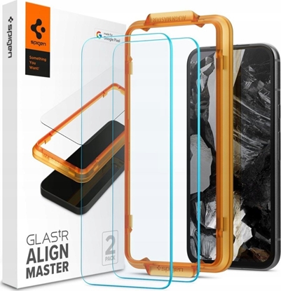 Изображение Spigen Glass tR AlignMaster 2 Pack - Google Pixel 8a