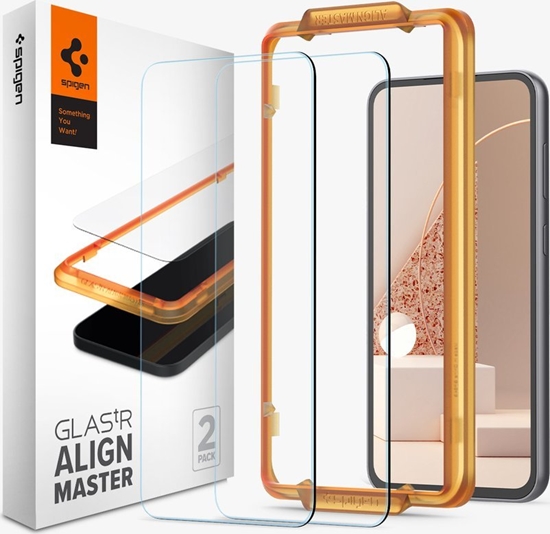 Изображение Spigen Spigen Glass tR AlignMaster 2 Pack - Samsung Galaxy S23 FE