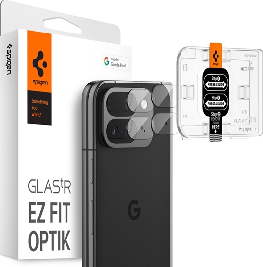 Изображение Spigen Spigen Glass tR EZ Fit Optik 2 Pack, crystal clear - Google Pixel 9 Pro Fold