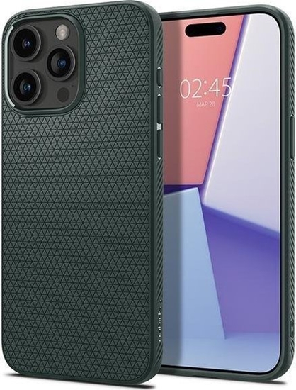 Picture of Spigen Spigen Liquid Air iPhone 15 Pro Max 6.7" zielony/abyss green ACS06564