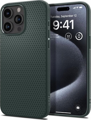 Attēls no Spigen Liquid Air, abyss green - iPhone 6.3" 2024