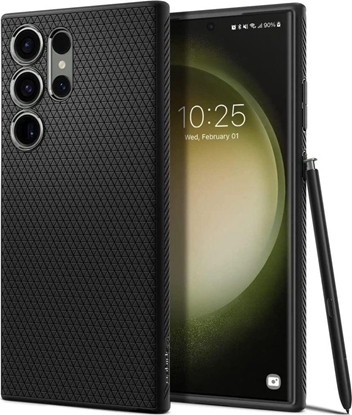 Attēls no Spigen Spigen Liquid Air, black - Samsung Galaxy S23 Ultra