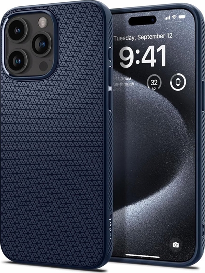 Picture of Spigen Spigen Liquid Air, navy blue - iPhone 6.9" 2024