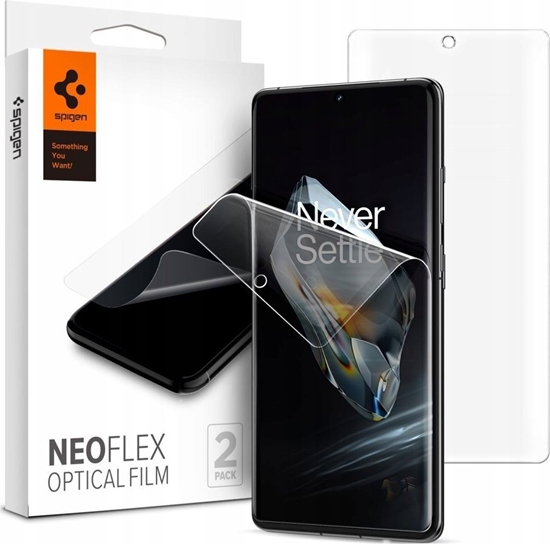 Picture of Spigen Spigen Neo Flex 2-Pack - Folia ochronna 2 szt. do OnePlus 12 (Przezroczysty)