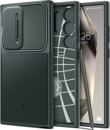 Attēls no Spigen Spigen Optik Armor, abyss green - Samsung Galaxy S24 Ultra