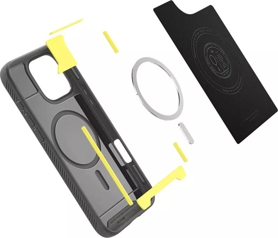 Picture of Spigen SPIGEN RUGGED ARMOR MAG MAGSAFE IPHONE 16 PRO GREY