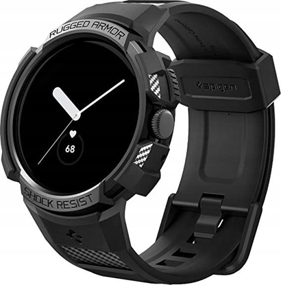 Изображение Spigen Spigen Rugged Armor Pro, black - Google Pixel Watch/Watch 2