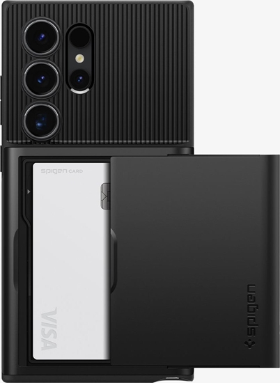 Изображение Spigen Spigen Slim Armor CS, black - Samsung Galaxy S24 Ultra