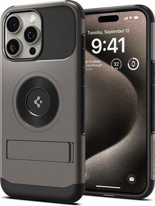 Attēls no Spigen Spigen Slim Armor Mag iPhone 16 Pro Max Magsafe czarny/black ACS08034