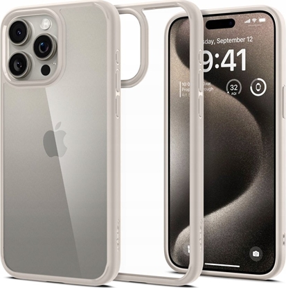 Attēls no Spigen Spigen Ultra Hybrid iPhone 16 Pro natural titanium/tytanowy ACS08127