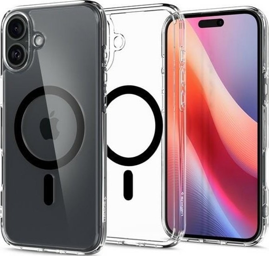 Изображение Spigen Spigen Ultra Hybrid Mag Case with MagSafe for iPhone 16 Plus - Black