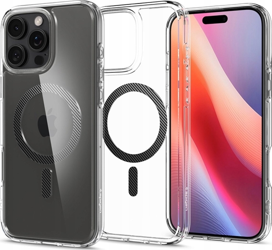 Изображение Spigen SPIGEN ULTRA HYBRID MAG MAGSAFE IPHONE 16 PRO CARBON FIBER