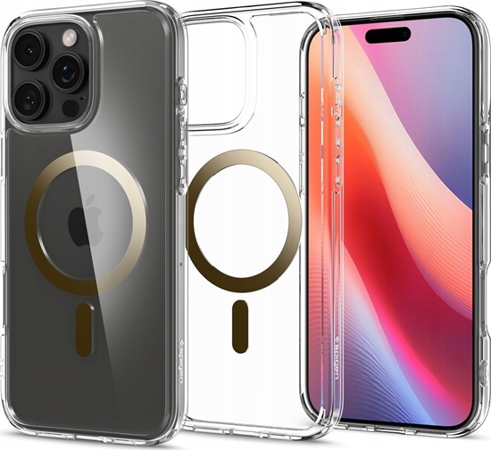 Изображение Spigen SPIGEN ULTRA HYBRID MAG MAGSAFE IPHONE 16 PRO GOLD