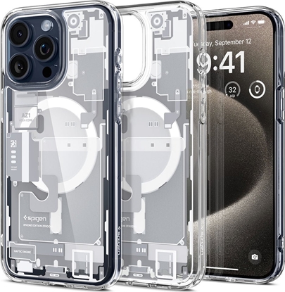 Attēls no Spigen Spigen Ultra Hybrid MagSafe, zero one white - iPhone 15 Pro Max
