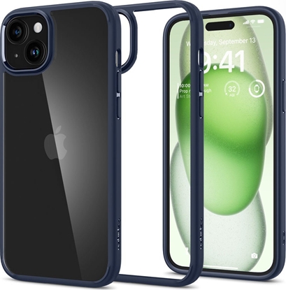Attēls no Spigen Spigen Ultra Hybrid, navy blue - iPhone 15 Plus