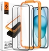 Picture of Spigen Szko do etui Glas.tR FC AM 2-Pack do iPhone 15, z czarn ramk