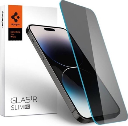 Attēls no Spigen SZKO HARTOWANE SPIGEN GLAS.TR SLIM IPHONE 14 PRO MAX PRIVACY