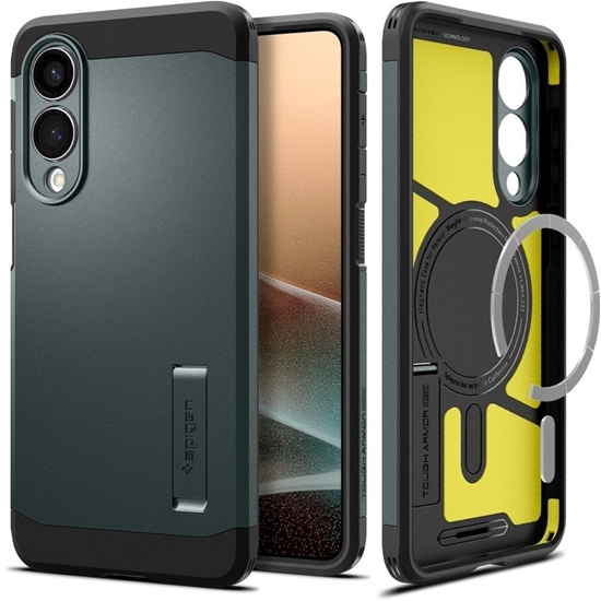 Picture of Spigen Tough Armor MagSafe - Etui do Samsung Galaxy S25 Edge (Abyss Green)