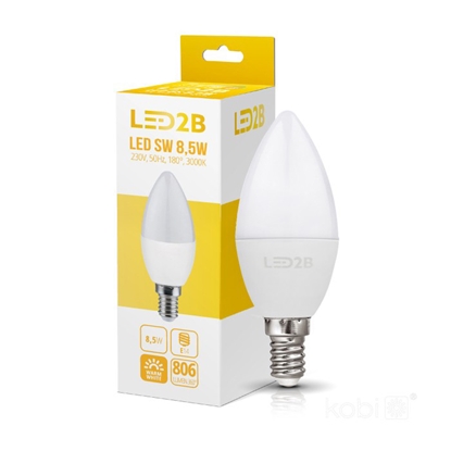 Picture of Spuldze LED2B CLB 8.5W/3000 806lm E14