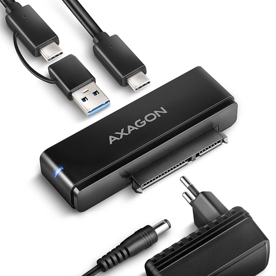 Picture of SSD ACC ADAPTER USB-C/SATA 6G/10GBPS 0.6M ADSA-FPX AXAGON