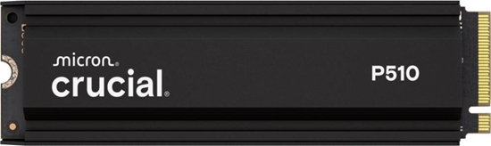 Изображение SSD|CRUCIAL|P510|1TB|M.2|PCIe Gen5|NVMe|TLC|Write speed 9500 MBytes/sec|Read speed 11000 MBytes/sec|TBW 600 TB|CT1000P510SSD5