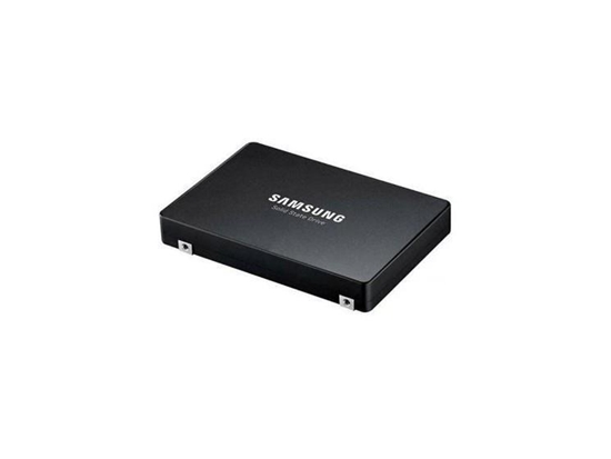 Picture of SSD|SAMSUNG|SSD series PM1743|7.68TB|PCIe Gen5|NVMe|NAND flash technology TLC|Write speed 6000 MBytes/sec|Read speed 7500 MBytes/sec|Form Factor 2,5"|MTBF 25000000 hours|MZWLO7T6HBLA-00A07