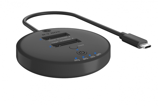 Picture of Stacja klonująca+dockująca dla 2xNVMe M.2SSD IB-1612MCL-C31 