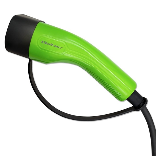 Изображение Stacja ładowania EV 2w1 Typ2 | 22kW | Wi-Fi | TUYA | LCD | RFID |3 fazy | Wallbox | 5m 