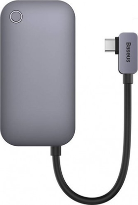 Picture of Baseus Baseus PadJoy universal 6in1 USB-C USB-C HUB for tablet / smartphone - dark gray