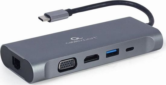 Picture of Stacja/replikator Cablexpert USB-C (A-CM-COMBO7-01)