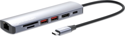 Attēls no Stacja/replikator Manhattan USB-C (153966)