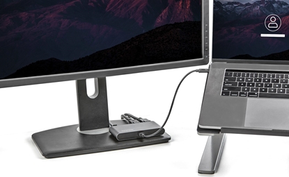 Attēls no Stacja/replikator StarTech Thunderbolt (TB3DKM2DPL)