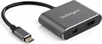 Attēls no Stacja/replikator StarTech USB-C (CDP2HDMDP)