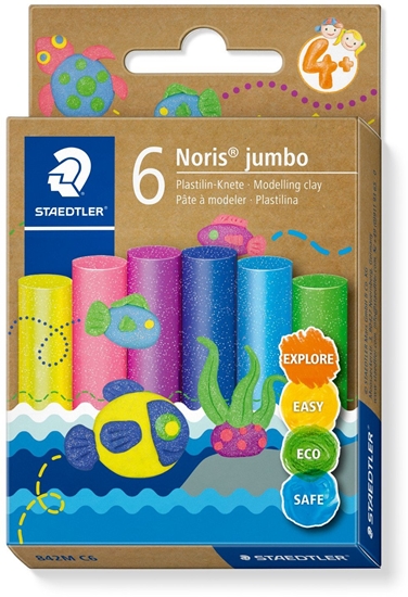 Picture of STAEDTLER Plastilin-Knete Noris Jumbo glitter