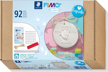 Picture of Staedtler Staedtler FIMOair Keepsake, Modeling clay, White, Adult, 92 pc(s), 125 g, Box