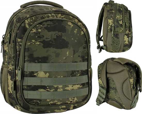 Изображение Starpak Plecak szkolny wielokomorowy Starpak Wojsko