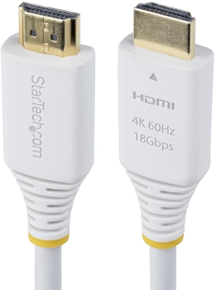 Attēls no StarTech HDMI2-CABLE-4K60-6FW kabel HDMI 1,8 m HDMI Typu A (Standard) Biay