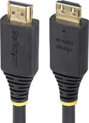 Attēls no StarTech HDMI2-CABLE-GRIP-6F kabel HDMI 1,8 m HDMI Typu A (Standard) Czarny