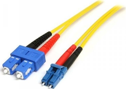 Изображение StarTech Patchcord wiatowodowy, LC-SC, 1m, pomaraczowy (SMFIBLCSC1)