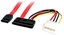 Attēls no StarTech SATA18POW kabel SATA 0,457 m SATA 7-pin + Molex (4-pin) Czerwony