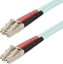 Picture of StarTech StarTech 450FBLCLC20 kabel optyczny 20 m LC OM4 Kolor Aqua