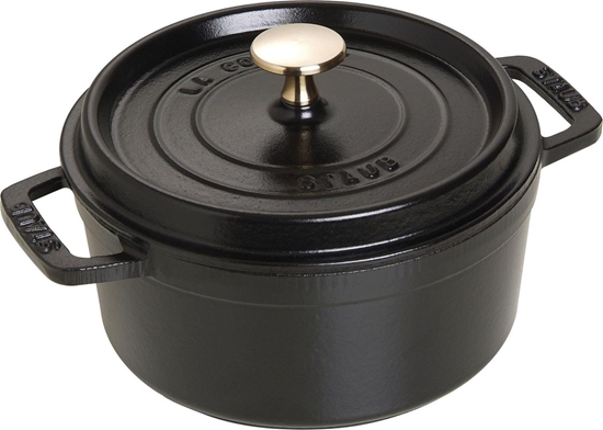 Изображение STAUB Garnek STAUB eliwny okrgy 1.7 ltr czarny