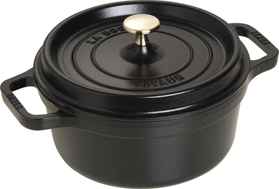 Изображение STAUB Garnek STAUB eliwny okrgy 2.6 ltr czarny