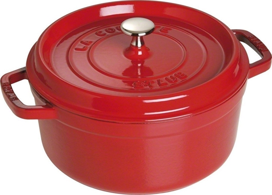 Изображение Staub Round Cocotte, 26cm cast iron, cherry